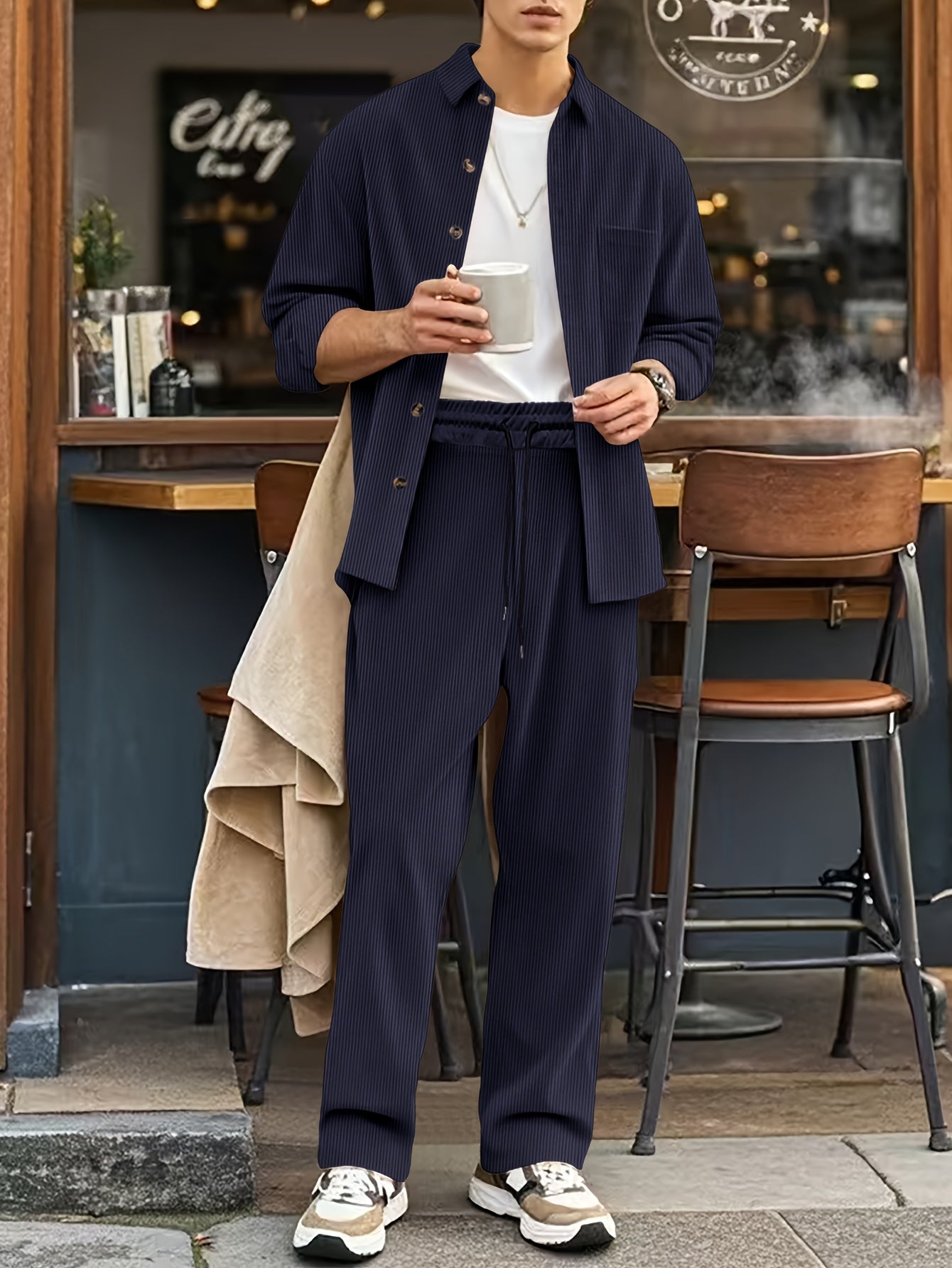 Comfy Sports Zip Up Tracksuit for Men