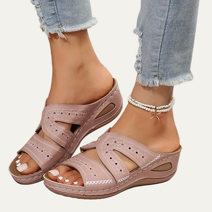 VogeLuxe | Women’s Open Toe Wedge Sandals