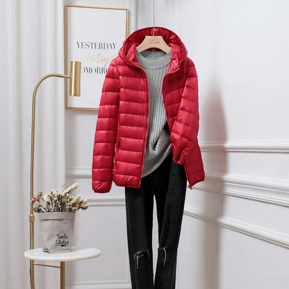 Warm Women's Down Parka Coat
