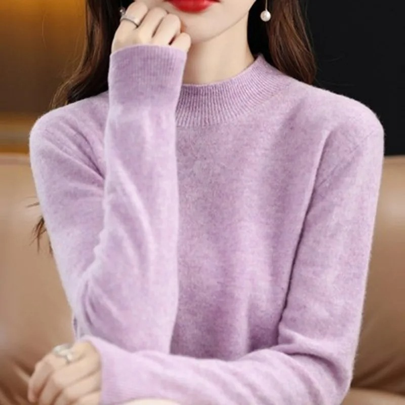 Cozy Women's Warm Turtleneck Jumper Sweater