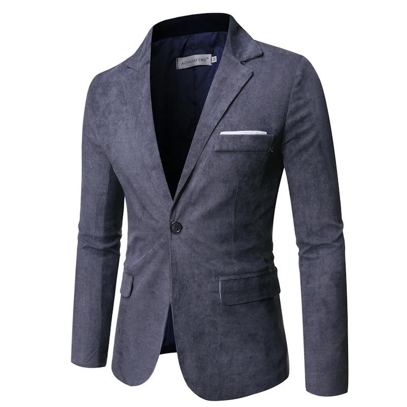 Relaxed Fit Mens Corduroy Jacket