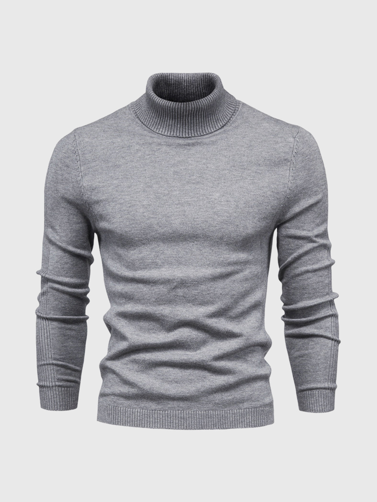 VogeLuxe | Men’s Slim Fit Lightweight Knit Turtleneck Sweater