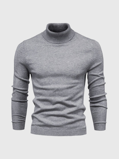 VogeLuxe | Men’s Slim Fit Lightweight Knit Turtleneck Sweater
