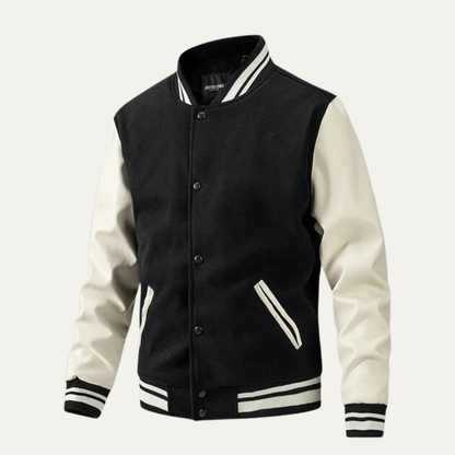 VogeLuxe | Men’s Classic Varsity Letterman Jacket