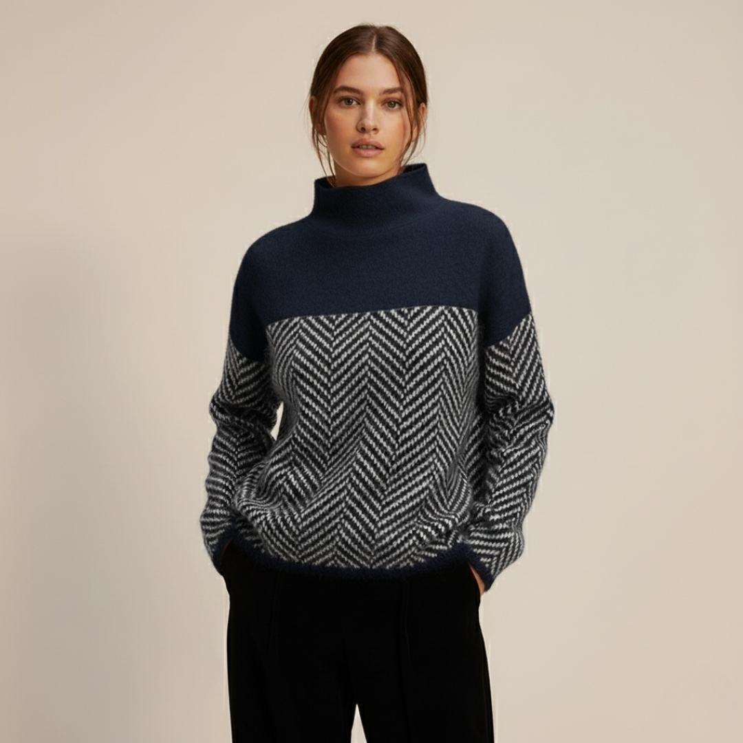 Cozy Cashmere Turtleneck Jumper, Super Soft Knit