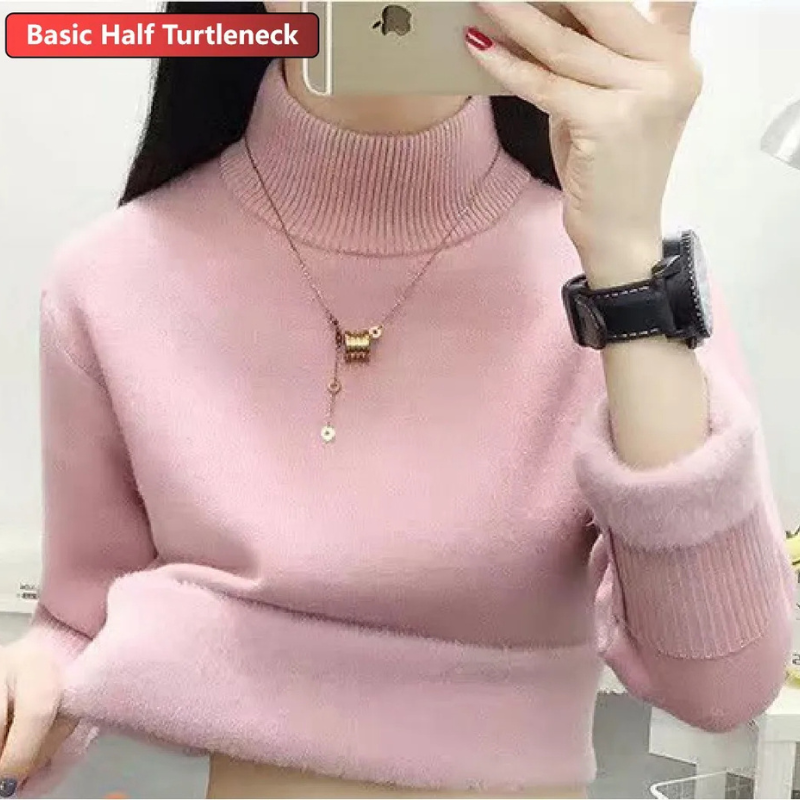 Cozy Women's Fleece Lined Winter Sweater