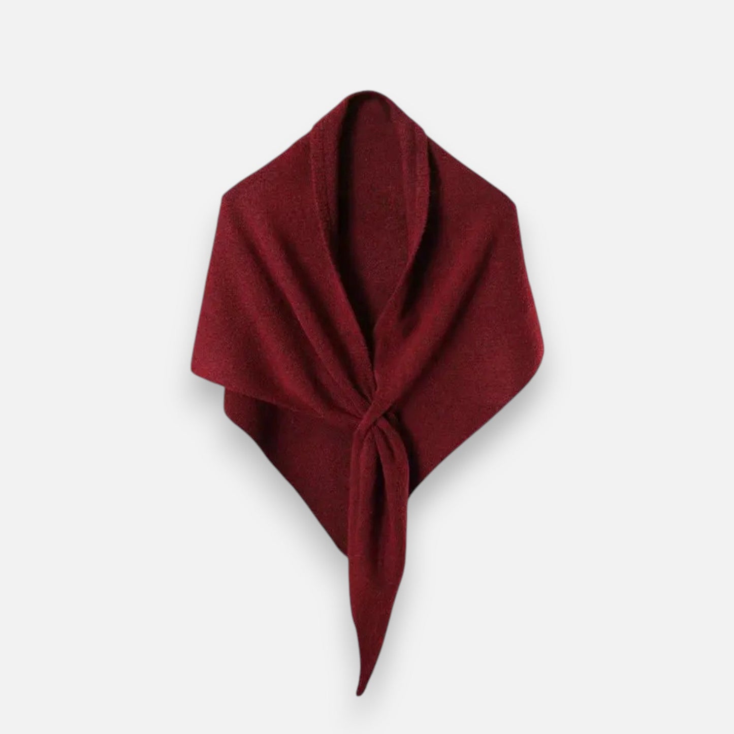 Soft Oversized Wool Blend Triangle Scarf Wrap
