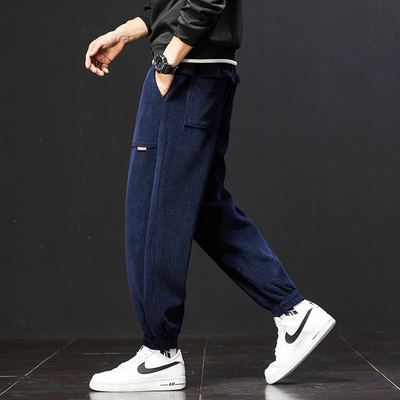 Comfortable Corduroy Running Pants