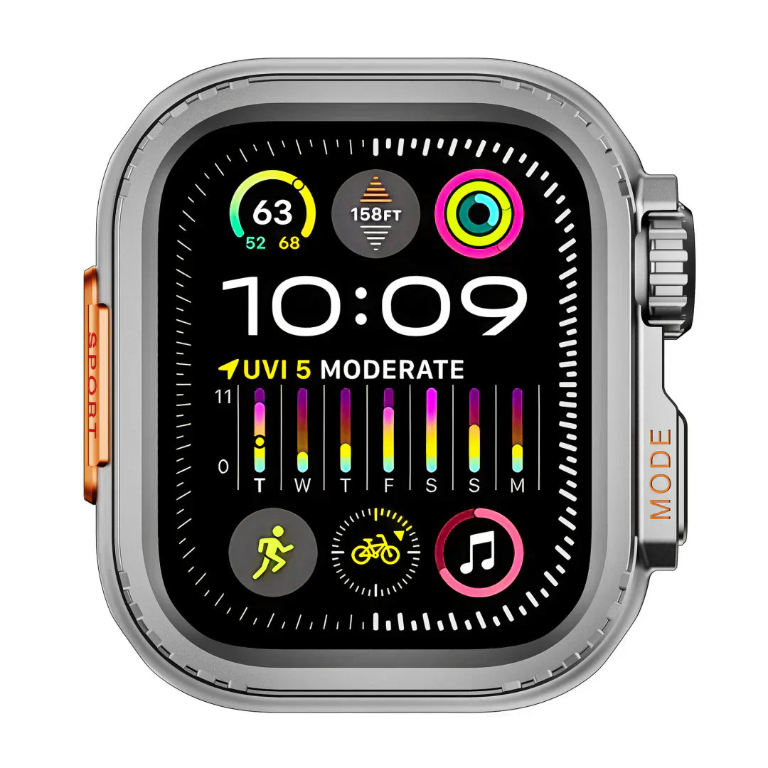 Tough Metal Protective Cover for Apple Watch