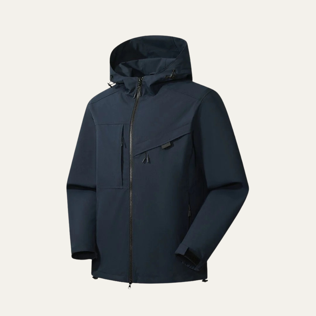 VogeLuxe | Men’s Waterproof Technical Shell Jacket