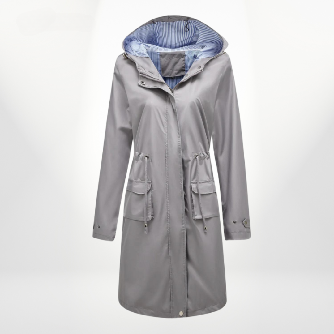 Waterproof Women's Hooded Windbreaker Jacket
