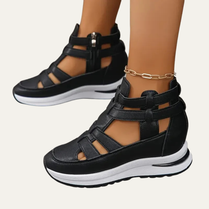 VogeLuxe | Women’s Platform Gladiator Sneaker Sandals