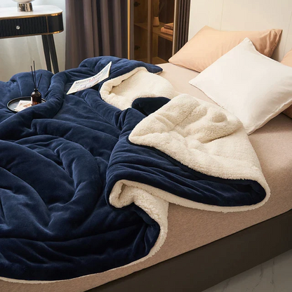 Soft Plush Reversible Blanket