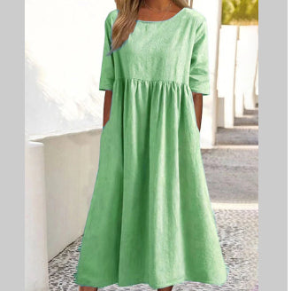 Casual Sleeveless Summer Dress for Women