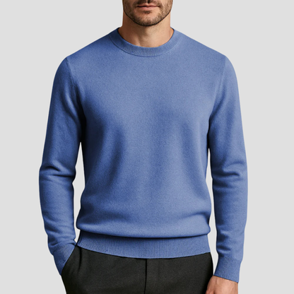 VogeLuxe | Men’s Slim Fit Long Sleeve Crewneck Sweater