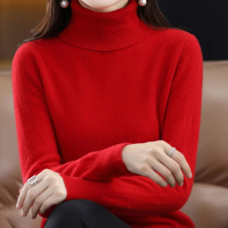 Soft Women's Winter Wool Sweater