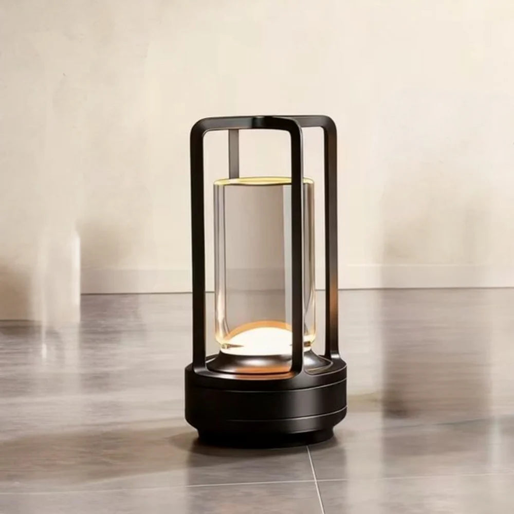 Sleek Metal Desk Lamp with LED Lighting