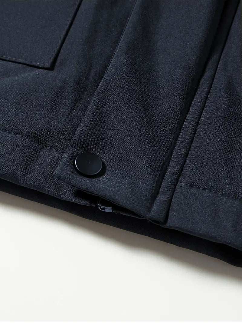 VogeLuxe | Men’s Weatherproof Fleece Lined Utility Parka