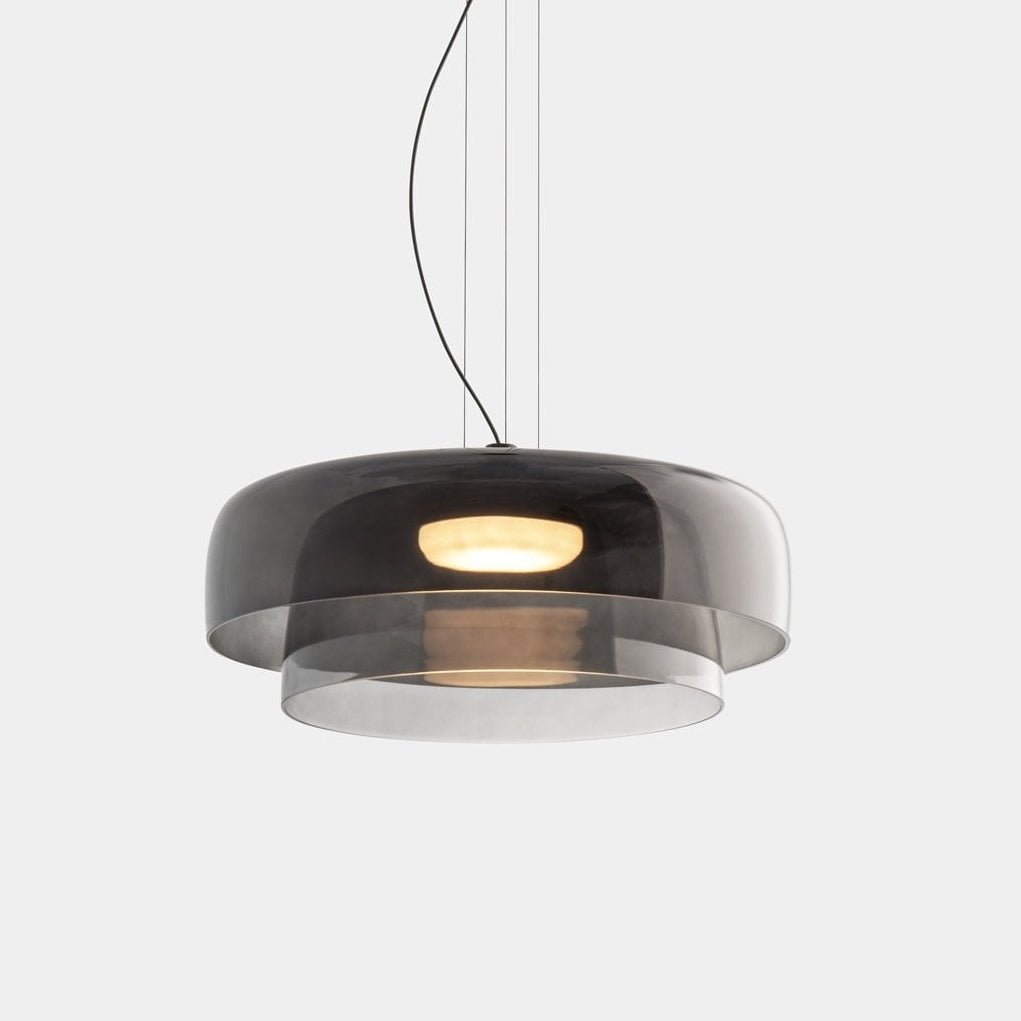 Classic Glass Ceiling Lamp with Vintage Style