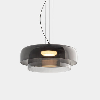 Classic Glass Ceiling Lamp with Vintage Style