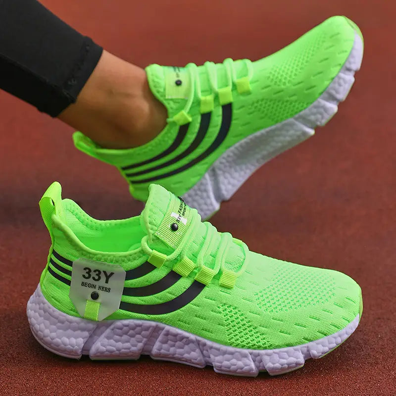 Lightweight Airy Mens Athletic Running Sneakers