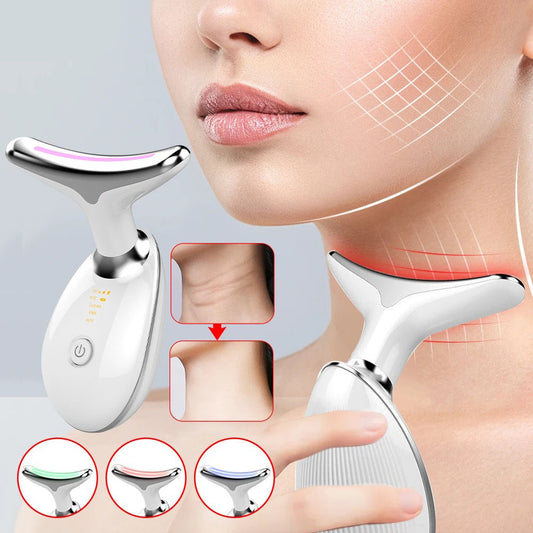 Advanced 7-in-1 Facial Neck Skin Tightener Massager - VogeLuxe