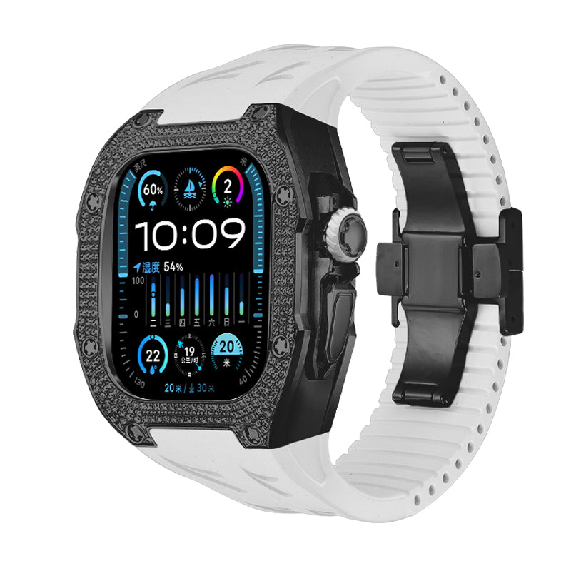 Durable Titanium Case Kit for Apple Watch Ultra