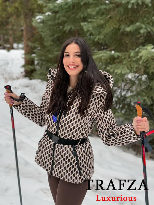 Classic Large Parka Coat for Ladies - VogeLuxe
