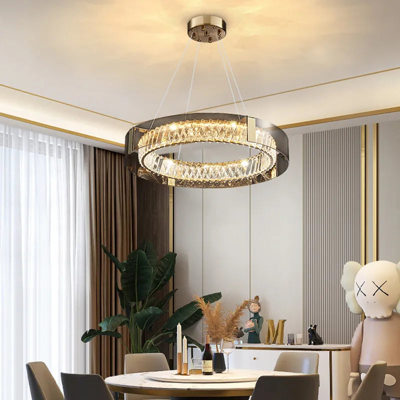 Elegant Crystal Lighting Chandelier