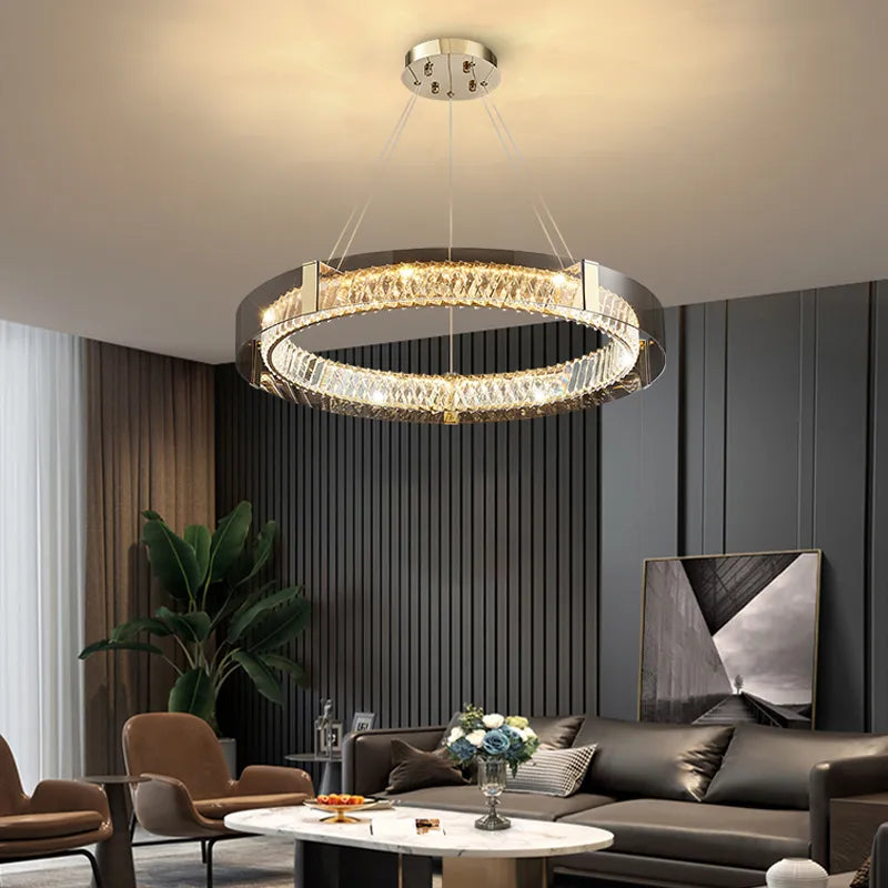 Elegant Crystal Lighting Chandelier - VogeLuxe