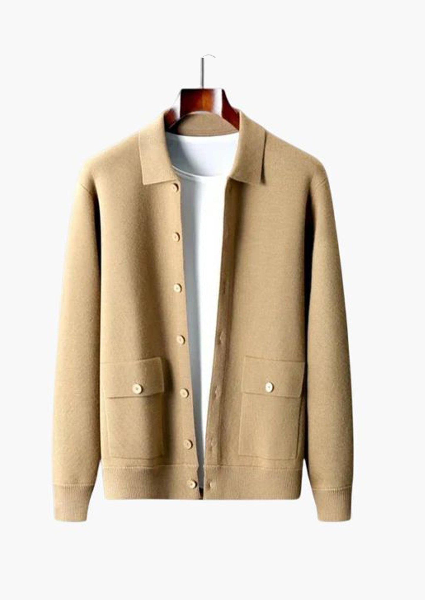 Soft Knit Open Cardigan – Classic Simple Sweater - VogeLuxe