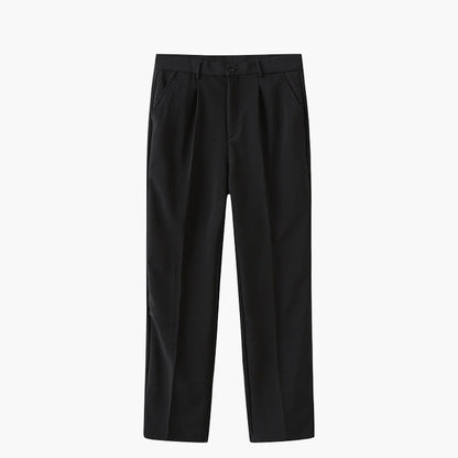 Slim Fit Designer Smart Trousers - VogeLuxe