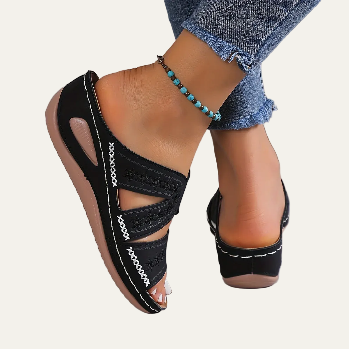 VogeLuxe | Women’s Open Toe Wedge Sandals
