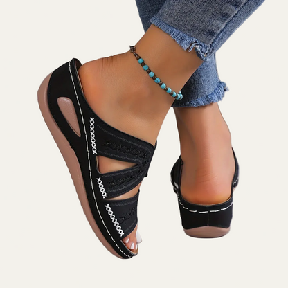 VogeLuxe | Women’s Open Toe Wedge Sandals