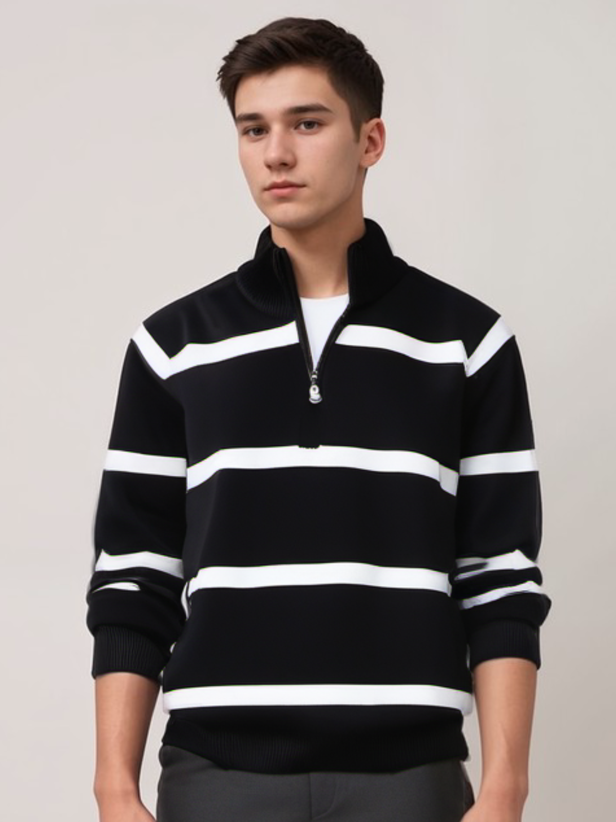 Soft Mens Winter Fleece Zip Up Jacket