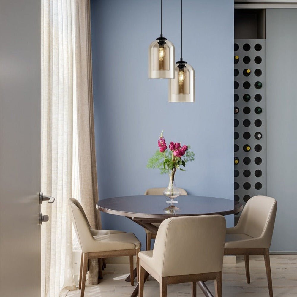 Elegant Glass Ceiling Lamp