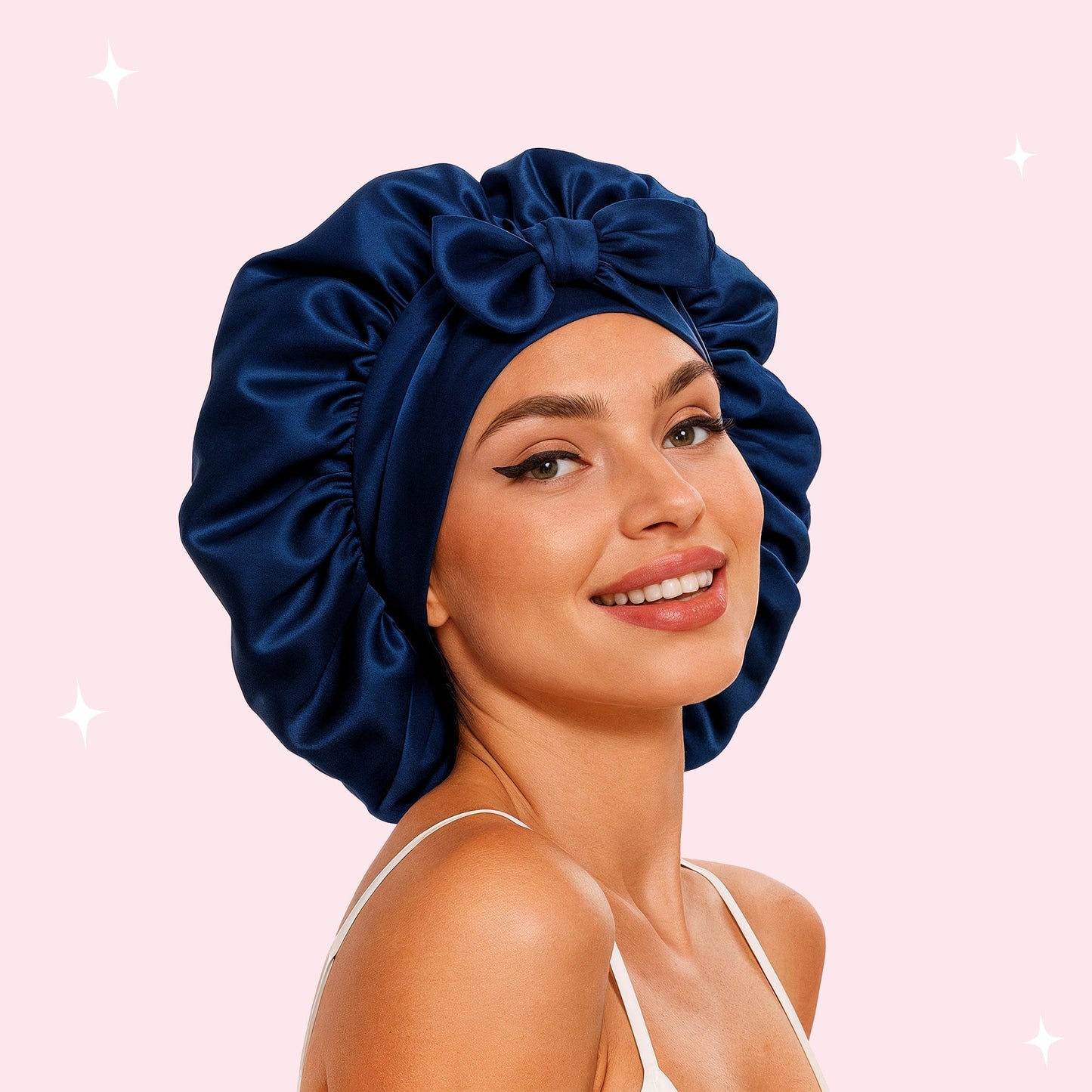 Soft Sleep Cap – Stay On All Night Sleep Hat