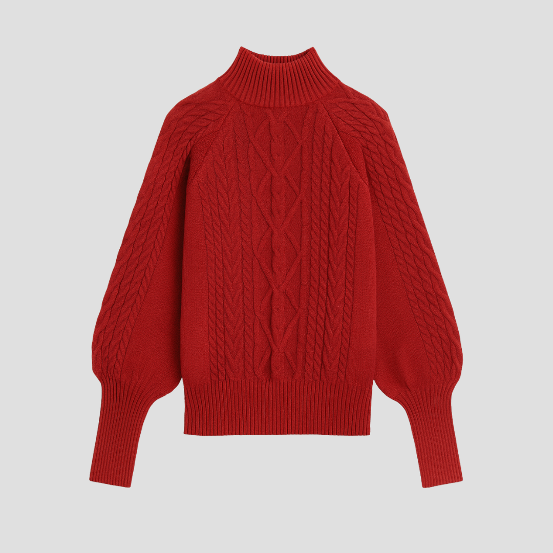 Anastacia | Cable Knit Pullover 1