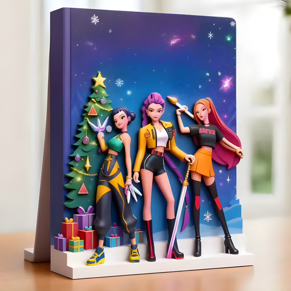 Fun Anime Character Countdown Calendar Box