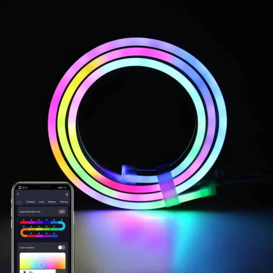 Colorful RGB LED Strip Lights Remote Control Accent Lighting - VogeLuxe