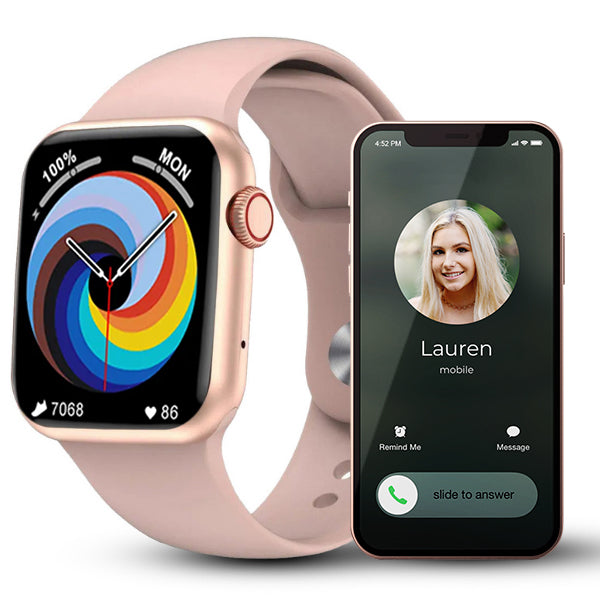 Universal Fitness Smart Watch Compatible iOS Samsung