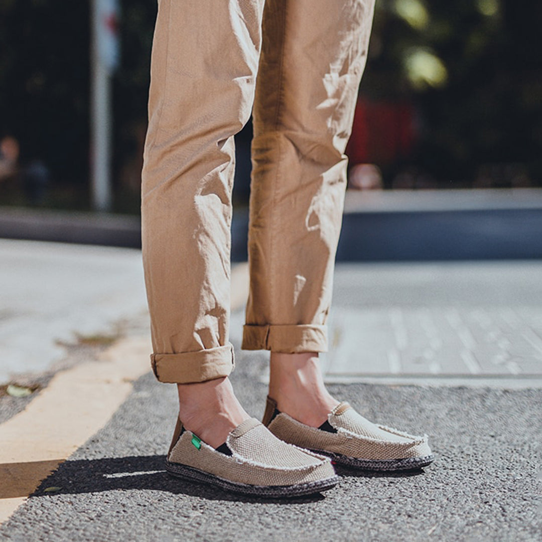 Comfy Canvas Slip On Shoes - VogeLuxe