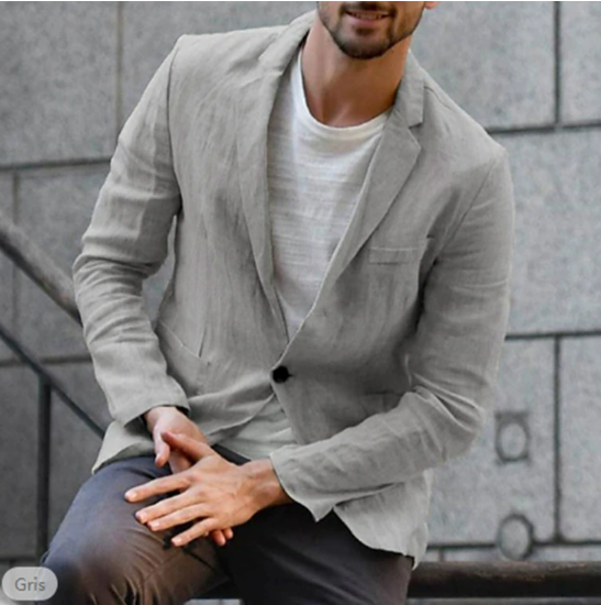 Lightweight Summer Blazer for Men - VogeLuxe