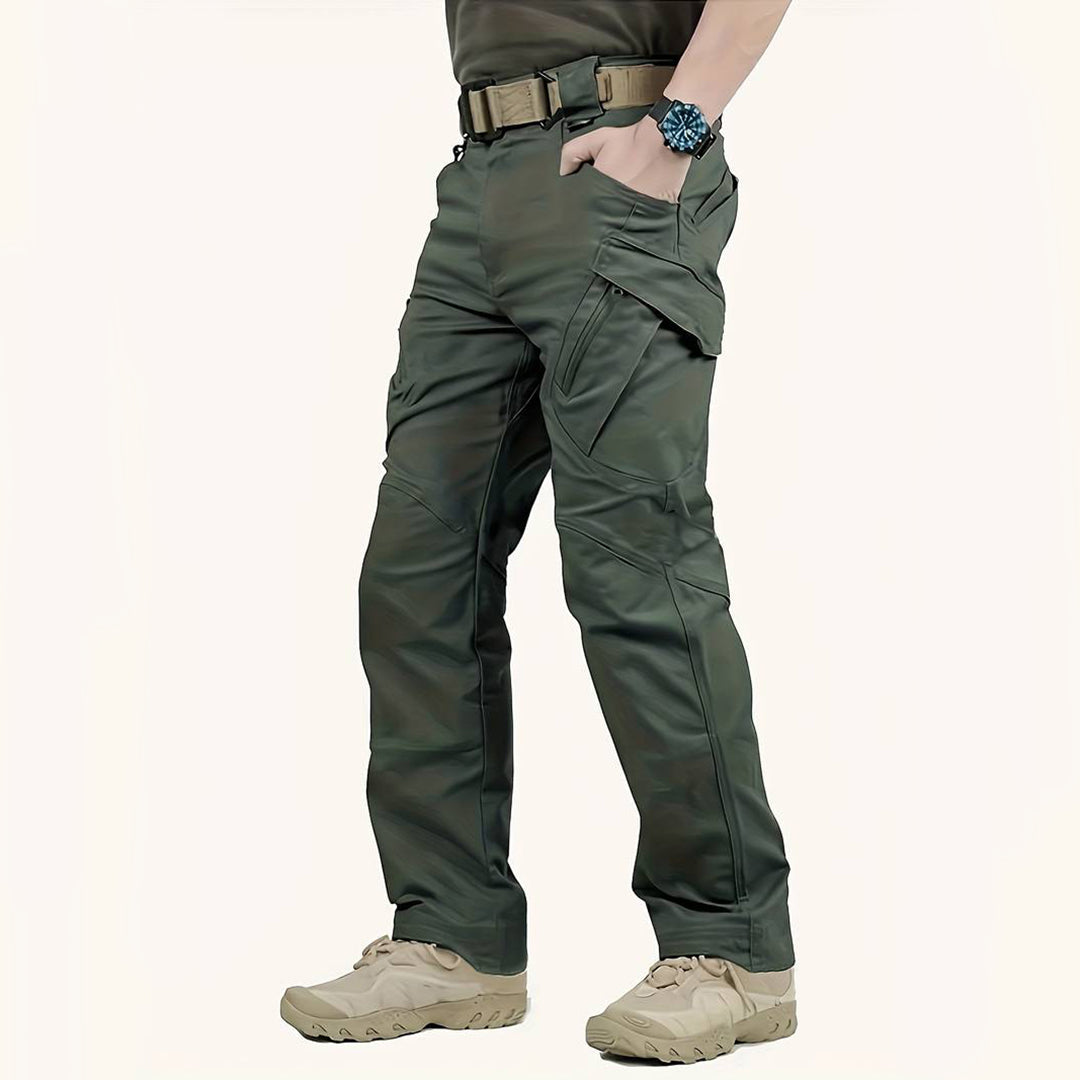 Eco-Friendly Mens Cargo Pants with Multiple Pockets