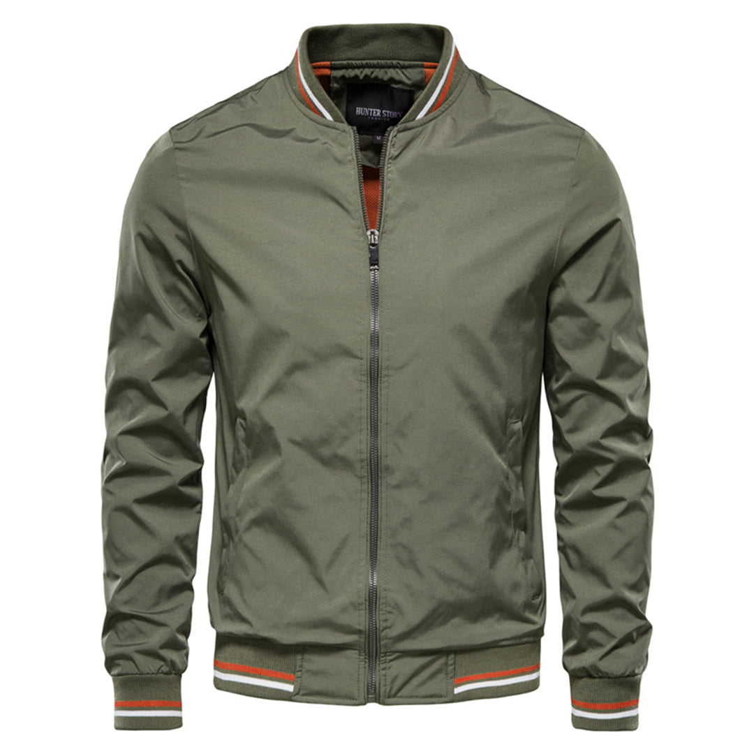 Men's Slim Fit Bomber Jacket - Casual Everyday Wear - VogeLuxe