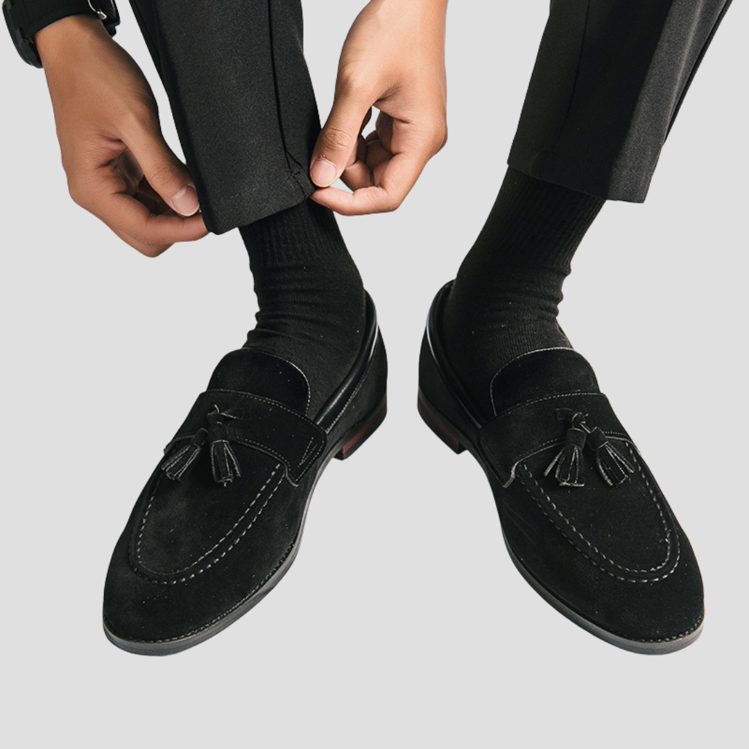 Arthur | Suede Tassel Loafers 4
