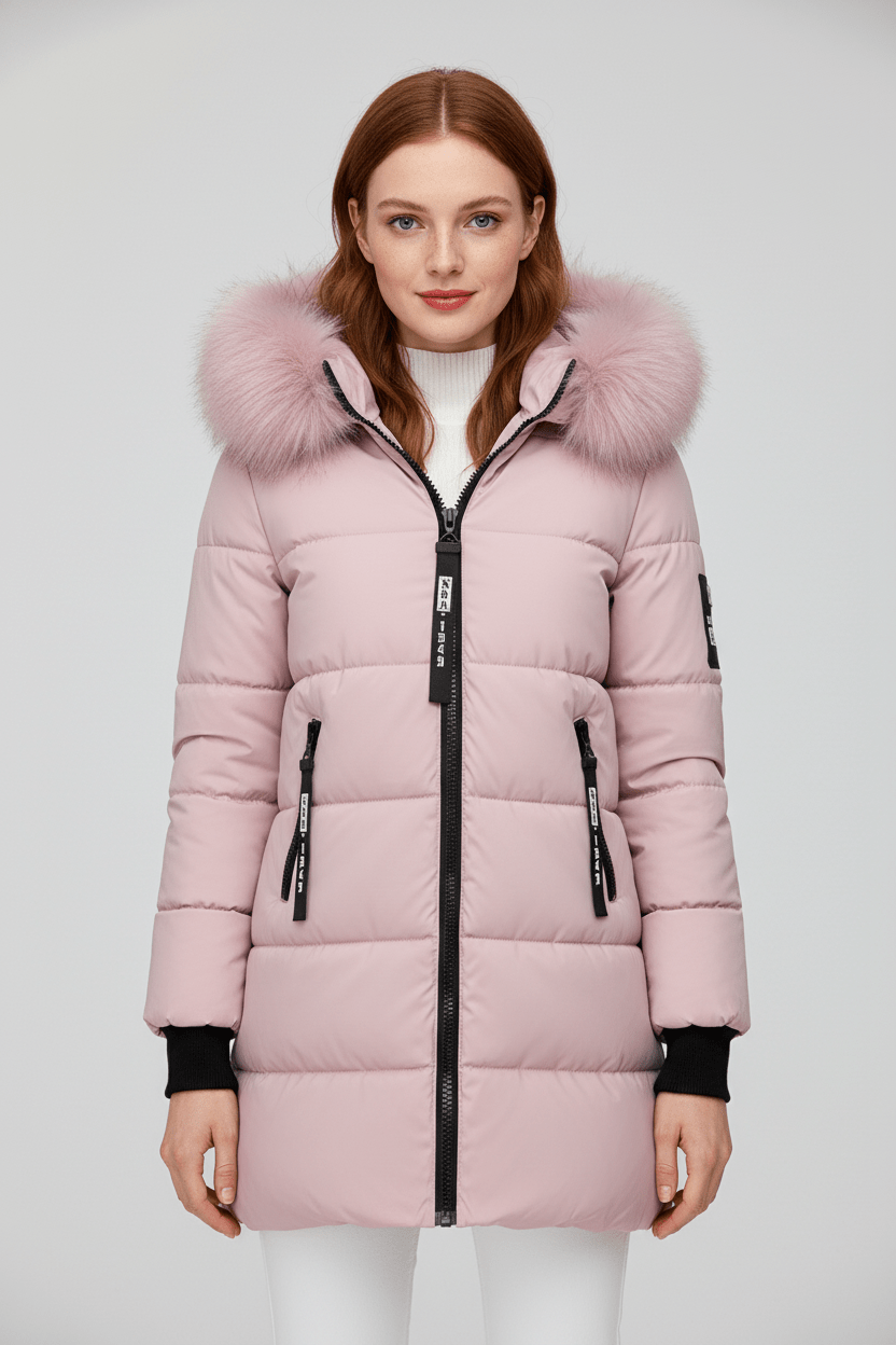 Ashford | Alannah – Women’s Quilted Insulated Parka Jacket with Fur Collar 1