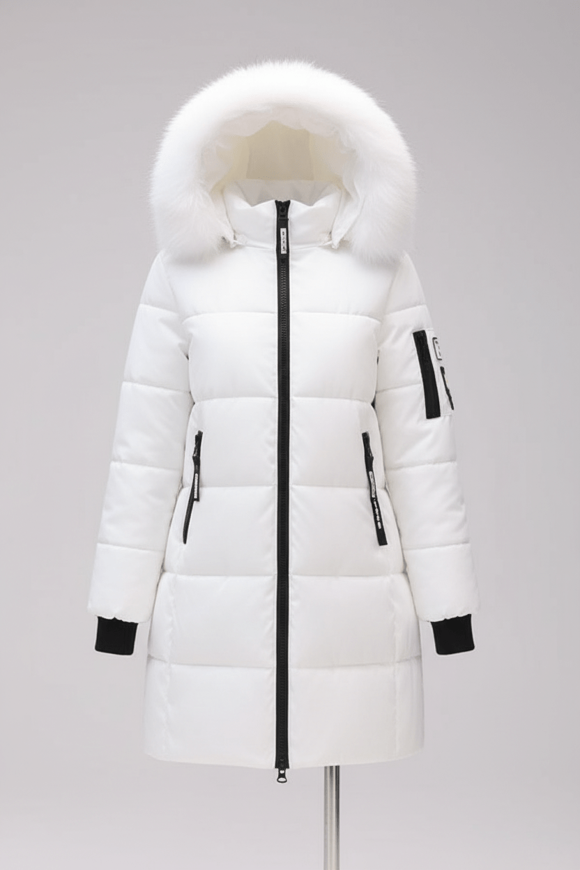 Ashford | Alannah – Women’s Quilted Insulated Parka Jacket with Fur Collar 5