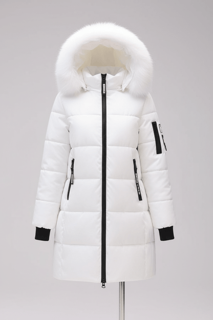 Ashford | Alannah – Women’s Quilted Insulated Parka Jacket with Fur Collar 5