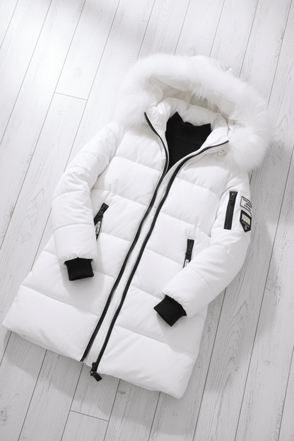 Ashford | Alannah – Women’s Quilted Insulated Parka Jacket with Fur Collar 7